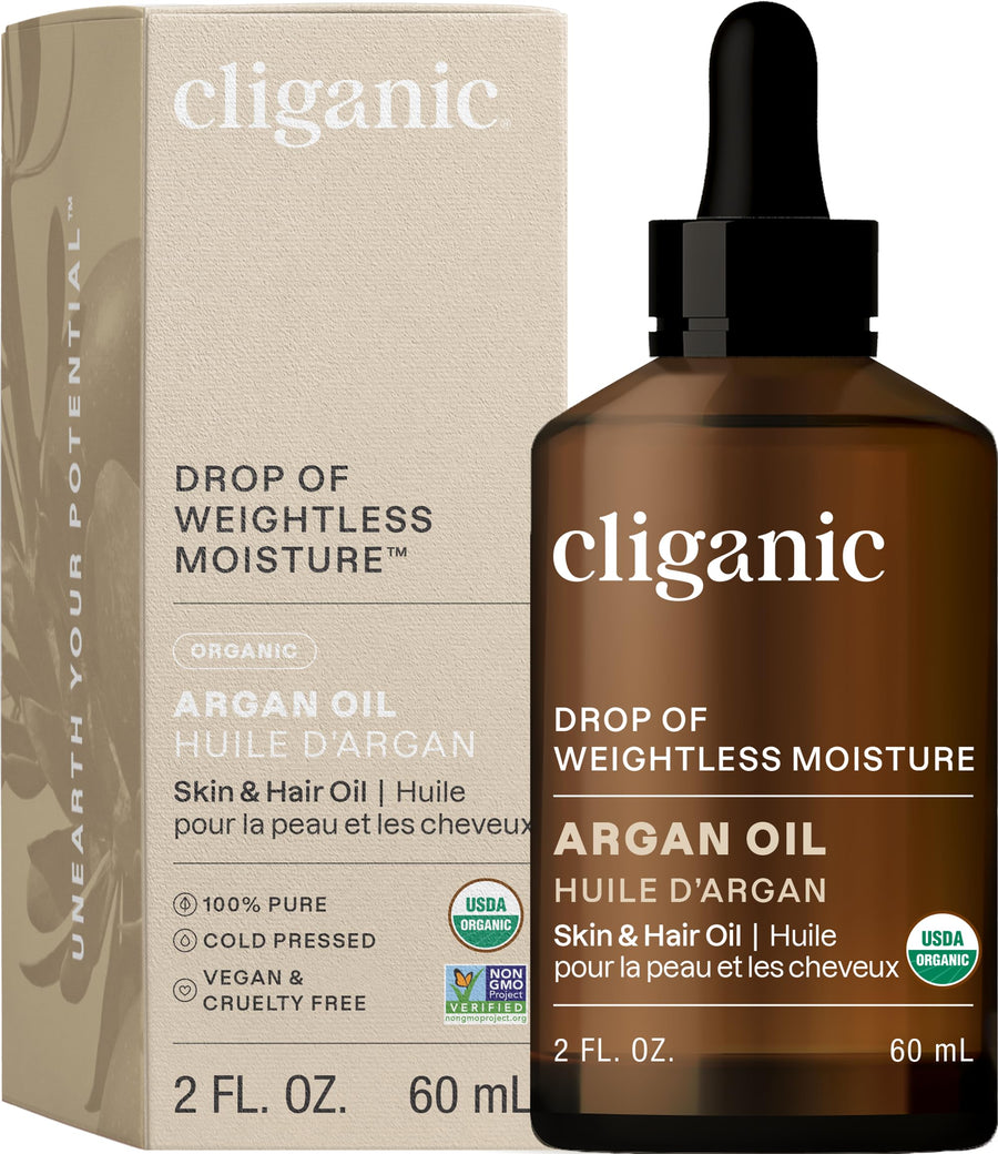 Cliganic - Organic Argan Oil, 120ml - Image 1