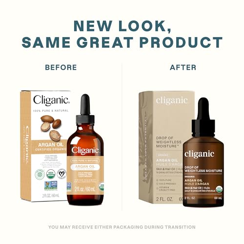 Cliganic - Organic Argan Oil, 120ml - Image 5