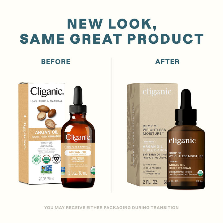 Cliganic - Organic Argan Oil, 120ml - Image 4