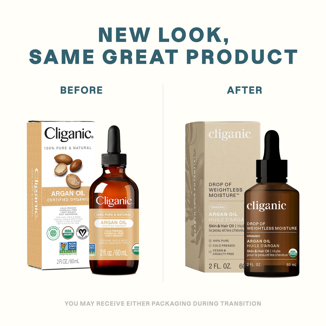 Cliganic - Organic Argan Oil, 60ml - Image 6