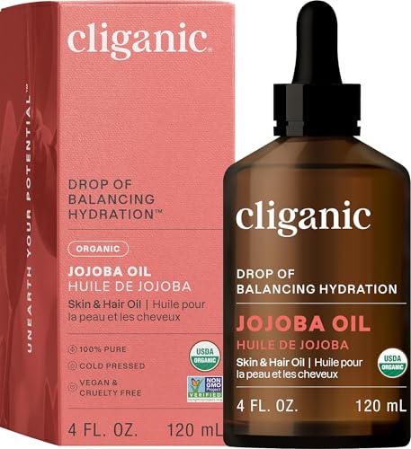 Cliganic - Organic Jojoba Oil, 120ml - Image 2