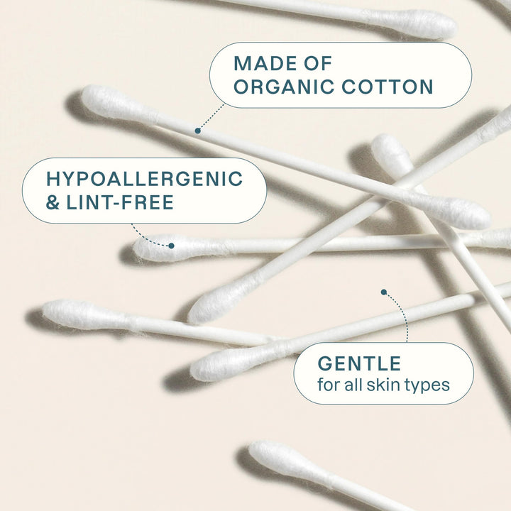  Cliganic - Organic Cotton Swabs, 500ct - Image 10