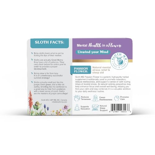 Passion Flower, 10-pack blister, 12pck/display - Sloth Medical - Image 7