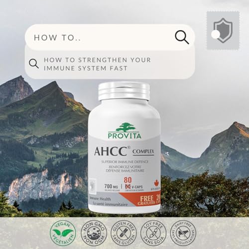 AHCC Complex 80 caps - Provita - Image 4