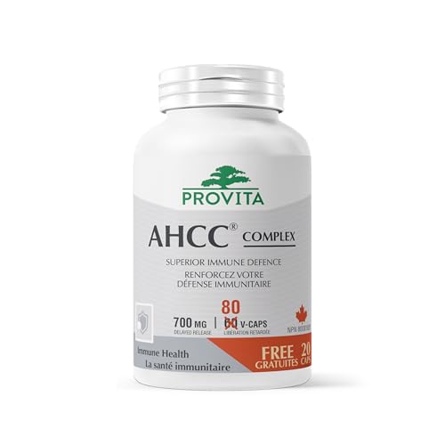 AHCC Complex 80 caps - Provita - Image 1
