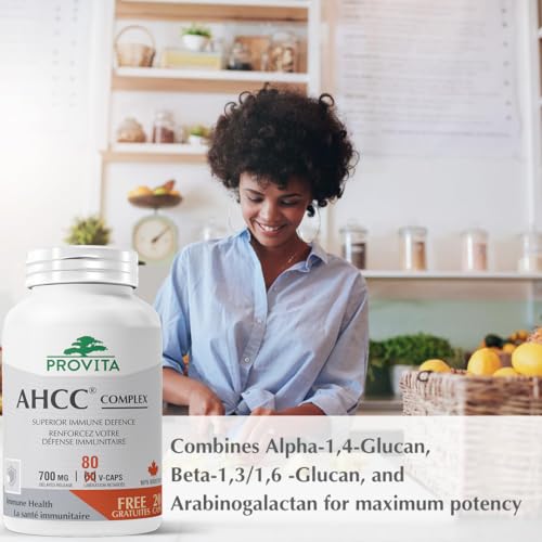 AHCC Complex 80 caps - Provita - Image 10