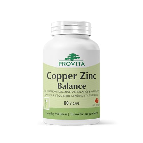 Copper Zinc Balance 90 caps - Provita - Image 1