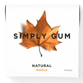 Maple Natural Chewing Gum - Image 2