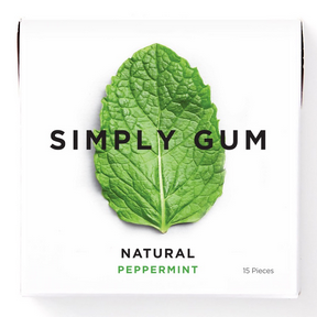 Peppermint Natural Chewing Gum - Image 4