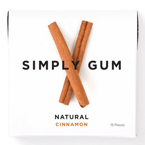 Cinnamon Natural Chewing Gum - Image 2