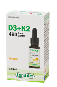Organic Vitamin D3 + K2 - Image 1