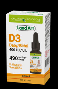 Organic Vitamin D3 400IU For Baby - Image 2