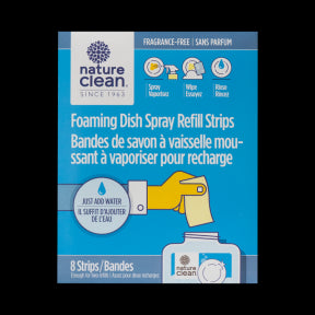 Foaming Dish Spray Refill Strips - Image 1