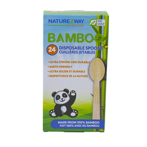 Bamboo Disposable Spoons - Image 1