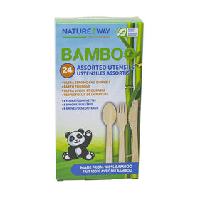 Bamboo Disposable Cutlery - Image 1