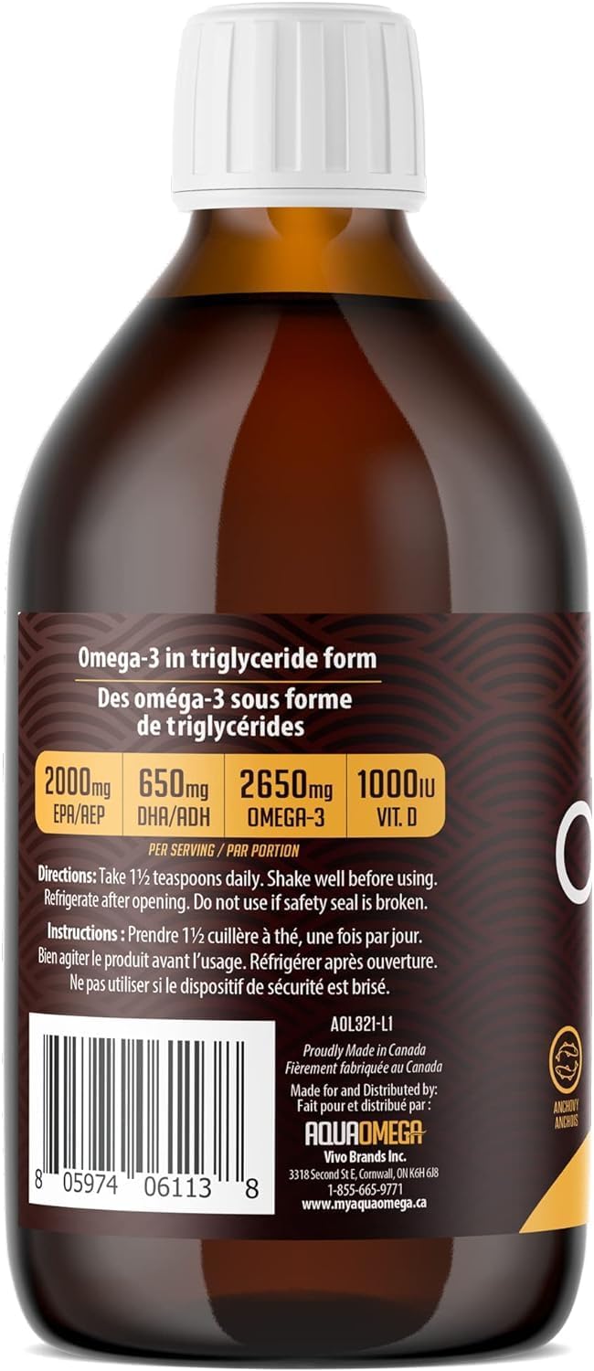 AquaOmega - Daily Maintenance 3x Lemon (450ml)