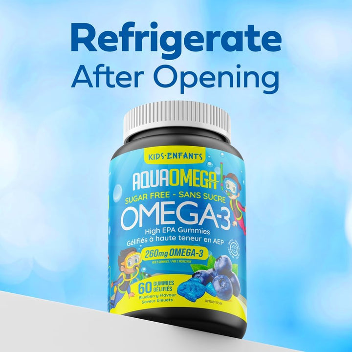 AquaOmega - High EPA Kids Gummies Orange (60gmy)