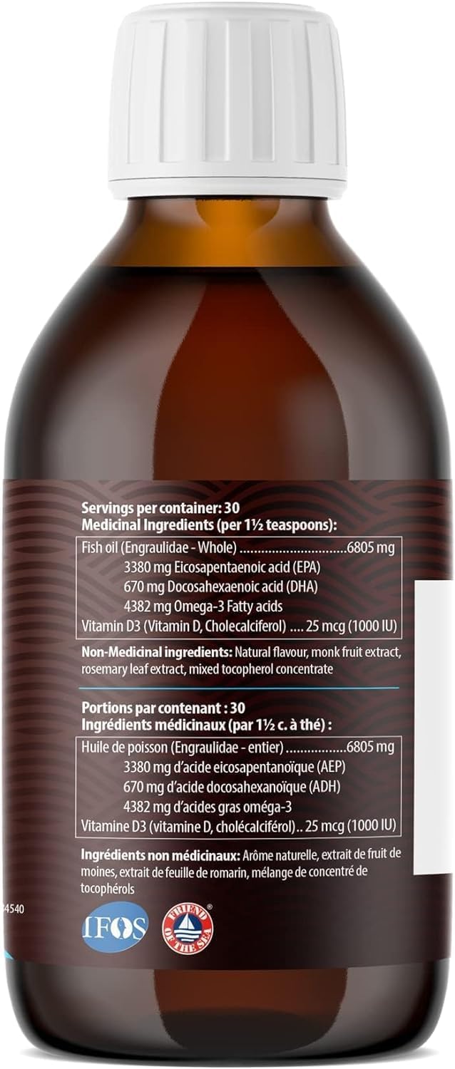 AquaOmega - 5X Ultimate Strength EPA Tropical (225ml)