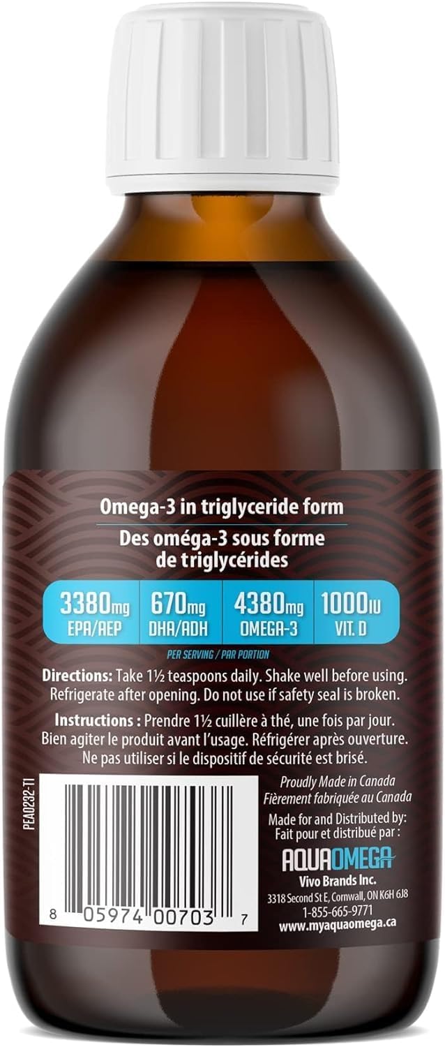 AquaOmega - 5X Ultimate Strength EPA Tropical (225ml)