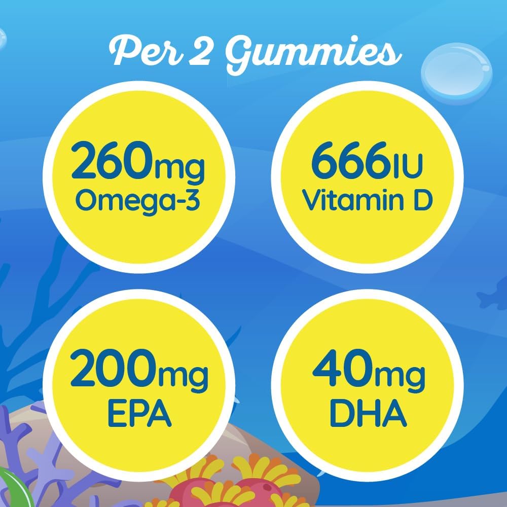 AquaOmega - High EPA Kids Gummies Orange (60gmy)