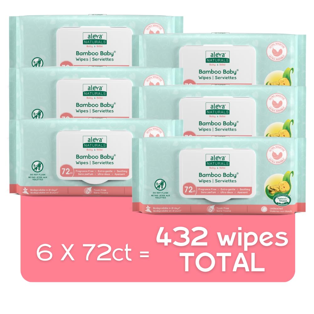 Bamboo Baby Sensitive Wipes - Image 4