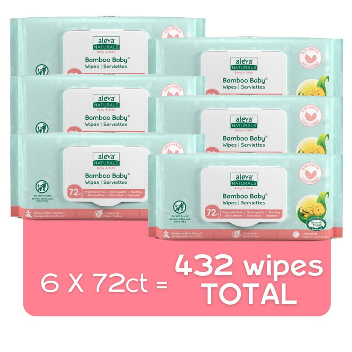 Bamboo Baby Sensitive Wipes - Image 4