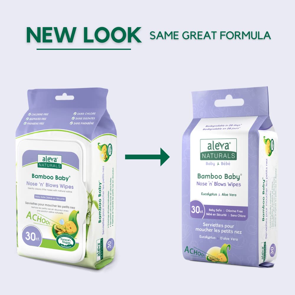 Bamboo Baby Nose 'n' Blows Wipes - Image 7