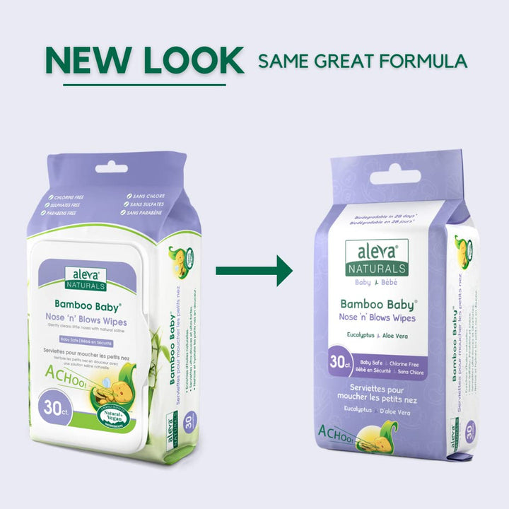 Bamboo Baby Nose 'n' Blows Wipes - Image 7