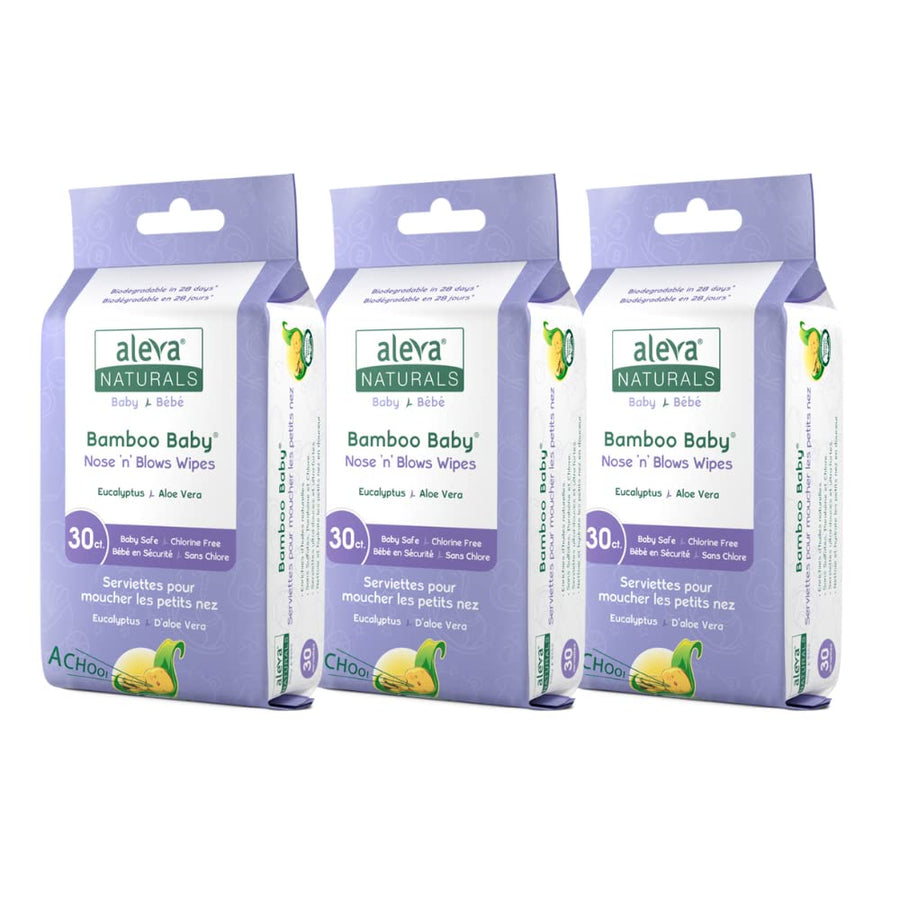 Bamboo Baby Nose 'n' Blows Wipes - Image 1