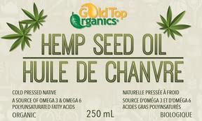 Organic Hemp Oil 250ml - Image 1