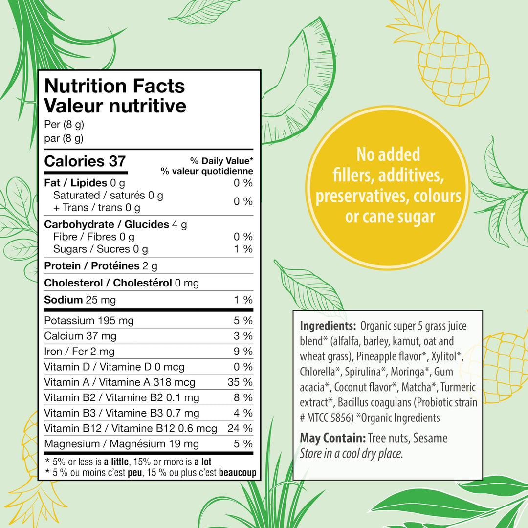 Supergreens - Pineapple Coconut - Image 10