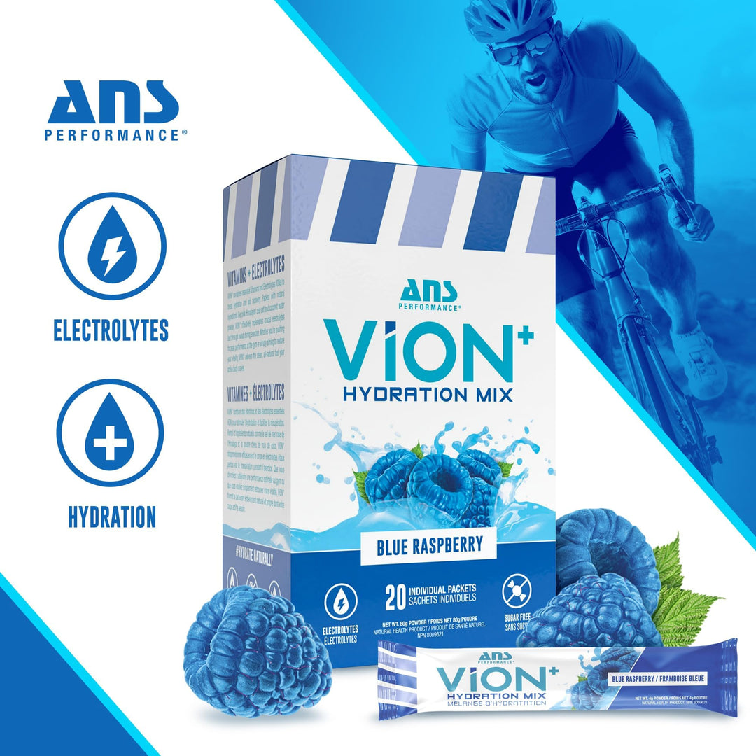 ViON+ Hydration Mix Blue Raspberry - Image 9