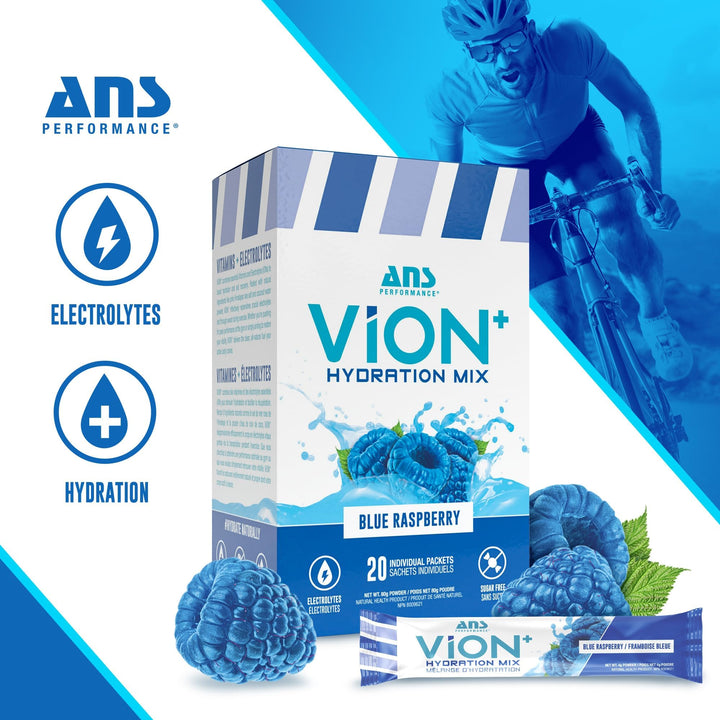 ViON+ Hydration Mix Blue Raspberry - Image 9