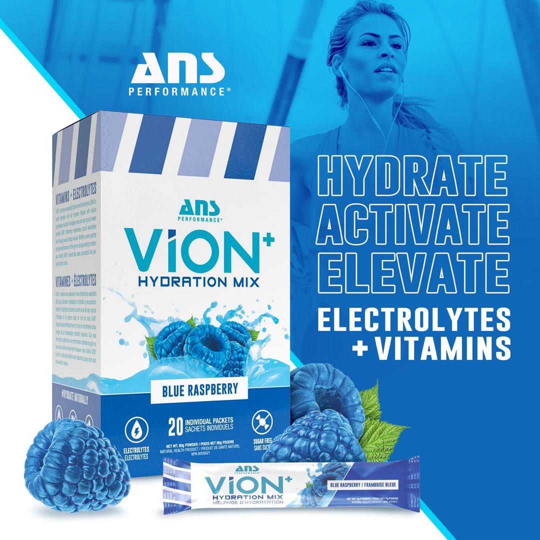 ViON+ Hydration Mix Blue Raspberry - Image 6