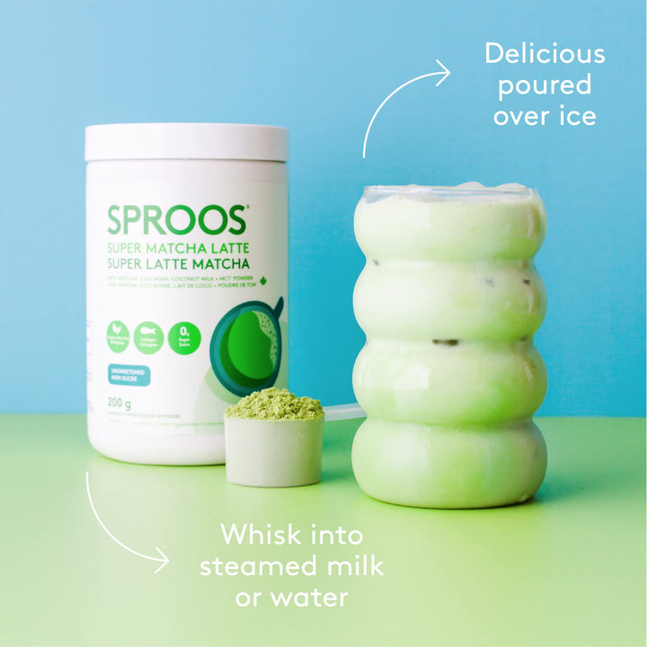 Sproos Super Matcha Latte - Image 4