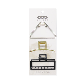 Claw Clips - Metal Geometric - Image 2