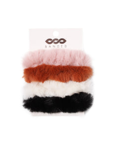Faux Fur Scrunchie - All Spice - Image 2
