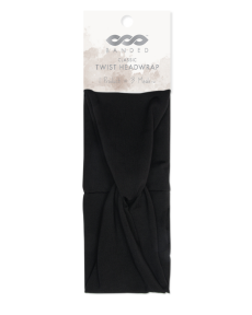 Headwrap - Black Twist - Image 1