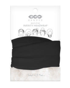 Headwrap - Black Infinity - Image 1