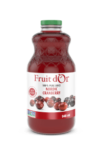 Fruit d'Or Pure Cranberry Juice - Image 3