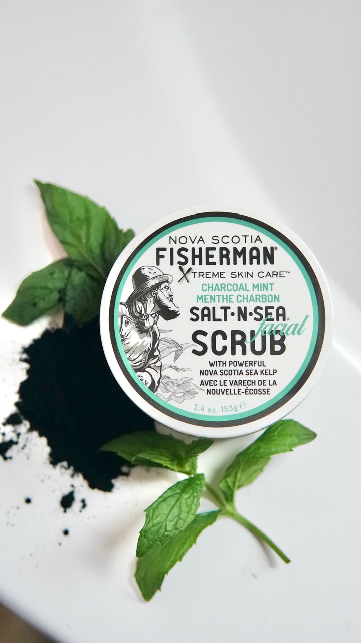 Charcoal & Mint Facial Scrub - Image 1