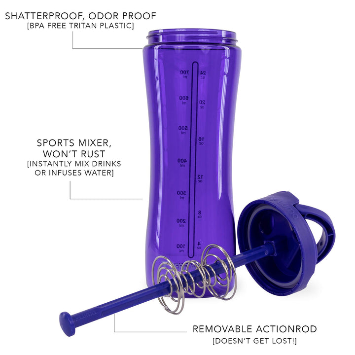 LUMA Shaker, 28oz, Violet - Image 4