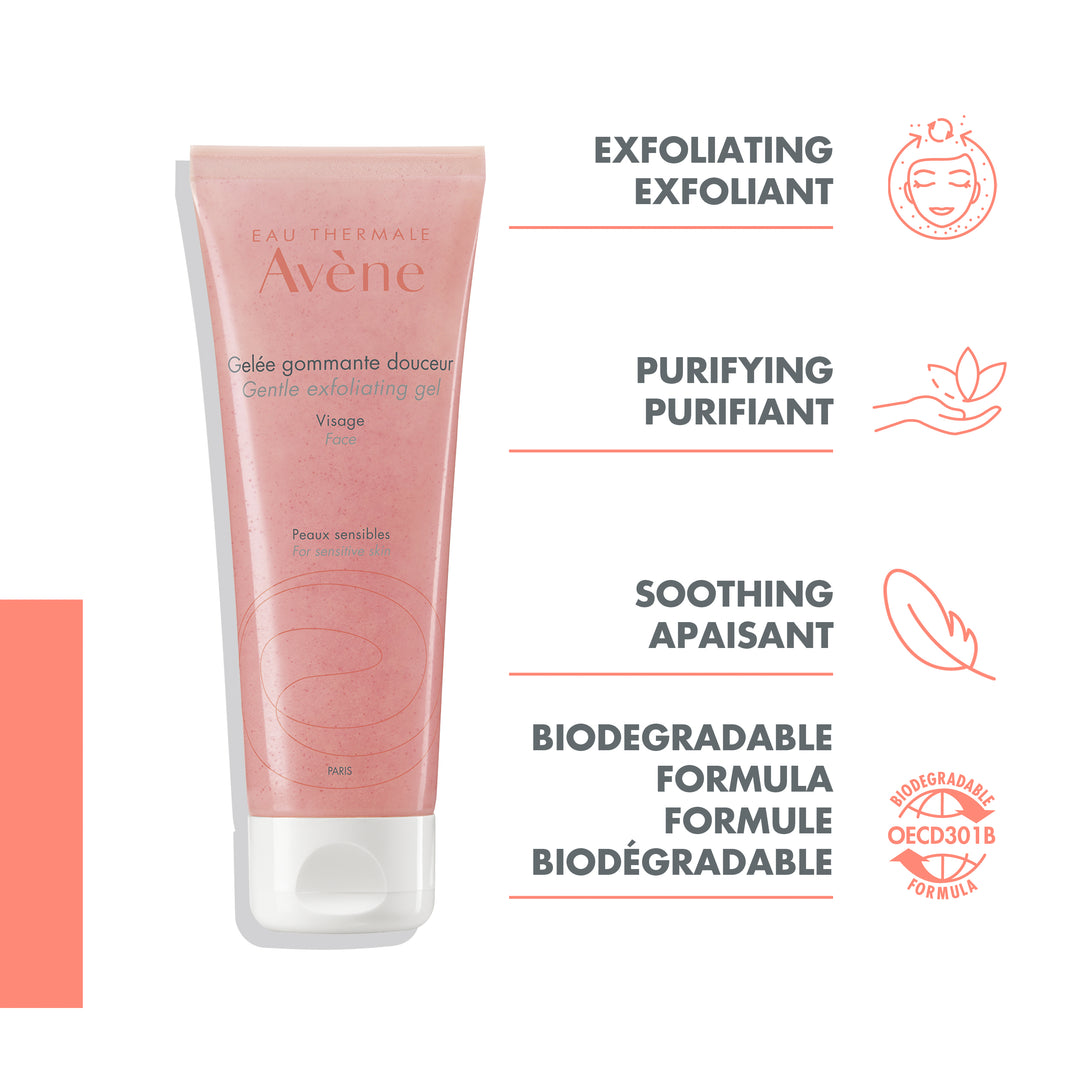 Avene Gentle Exfoliating Gel, 75ml