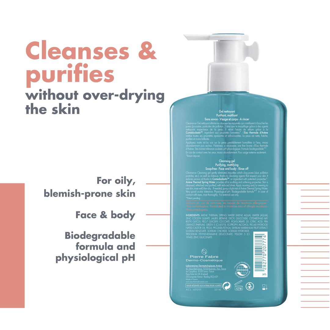 Avene Cleanance Cleansing Gel, 400ml