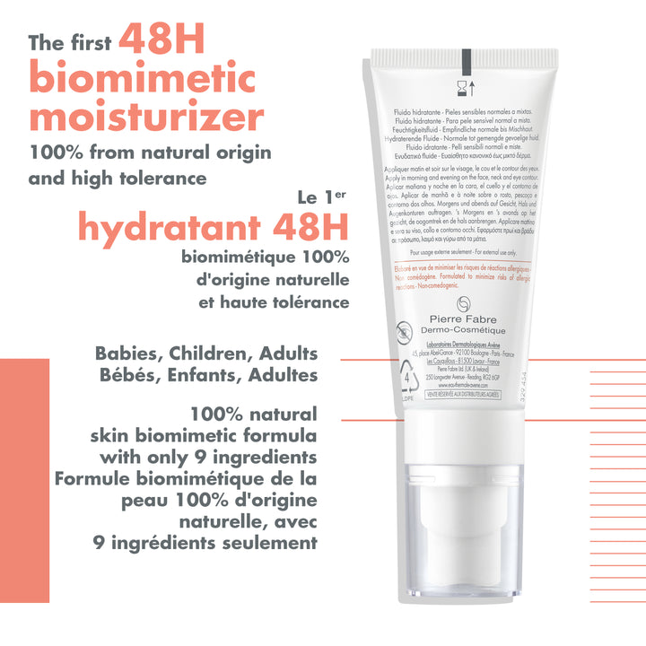 Avene Tolerance Hydra-10 Hydrating fluid, 40ml