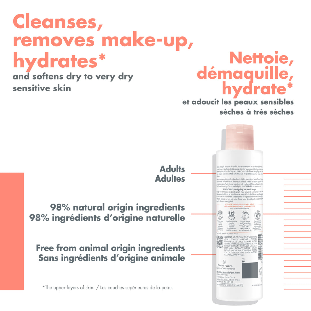 Avene Milk cleanser, 200ml