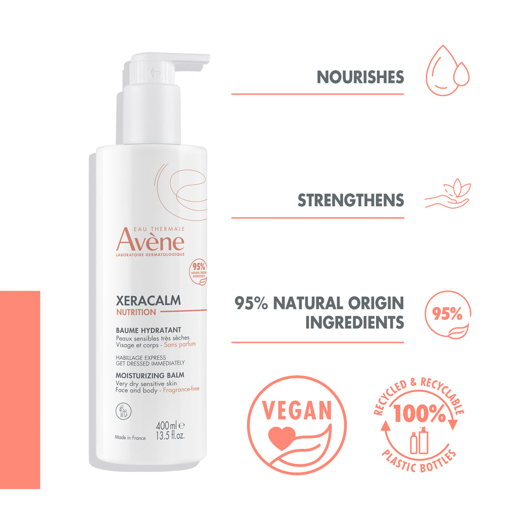 Avene XeraCalm Nutrition Moisturizing Balm, 400ml