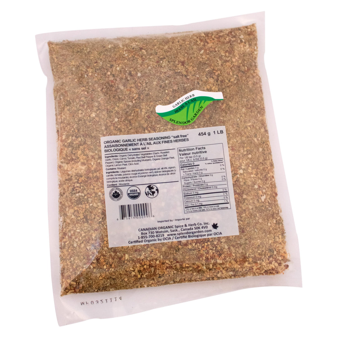 Organic Garlic Herb Seasoning SF - Image 1