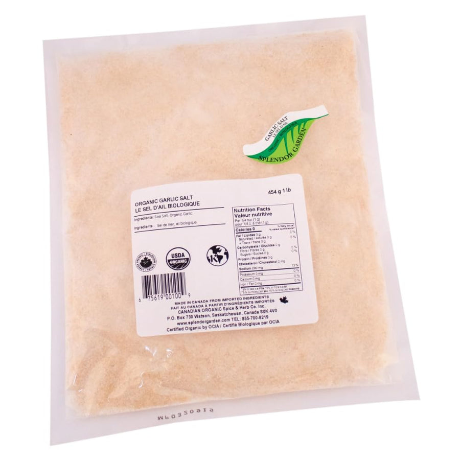 Organic Garlic Salt - Image 1