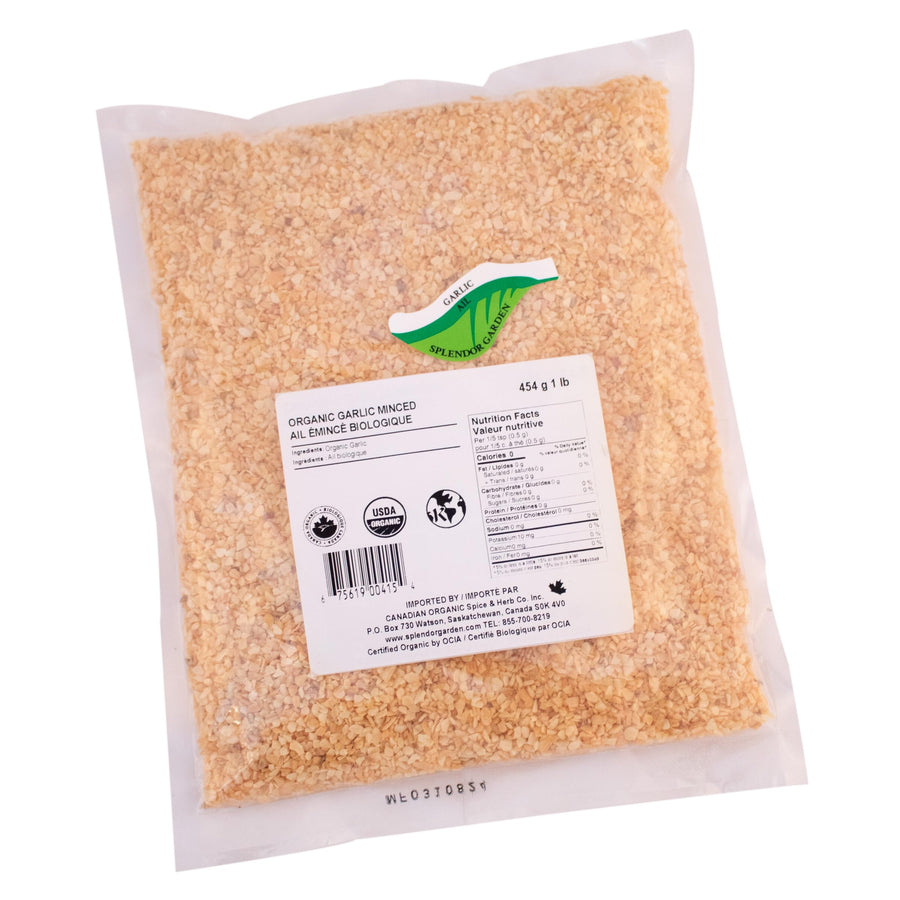 Organic Garlic Minced - Image 1